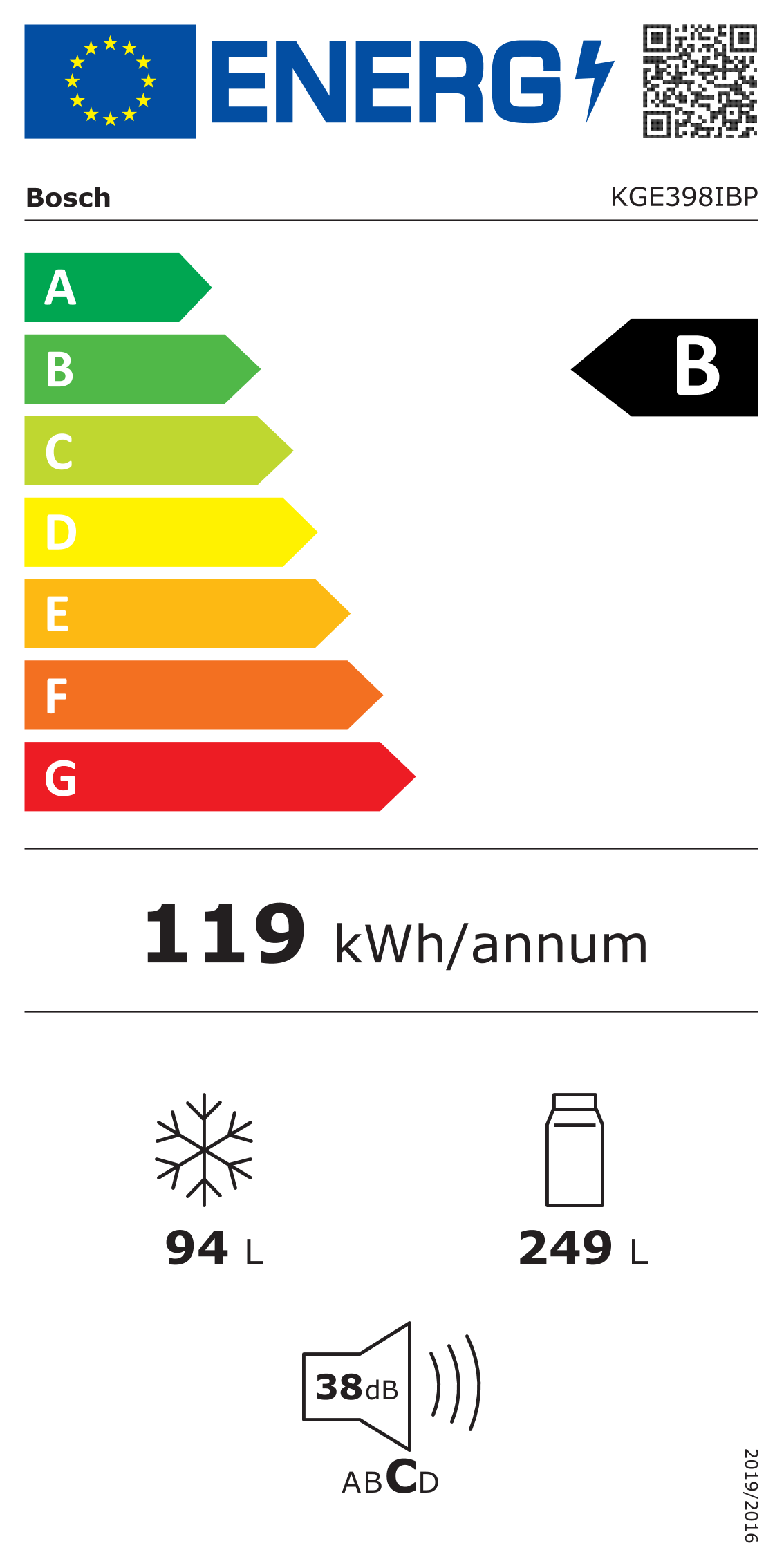 Étiquette énergétique